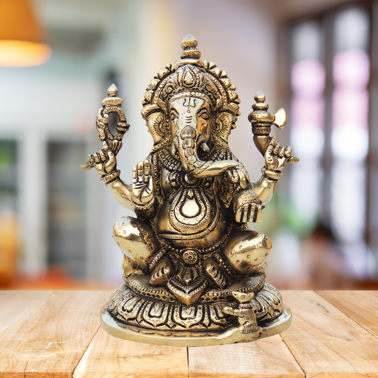 Brass Ganesh Ji Statue