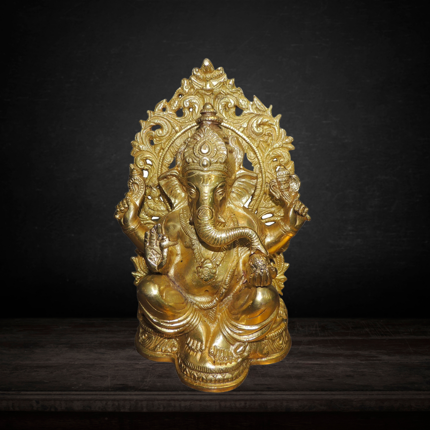 Brass Ganesh Ji Statue