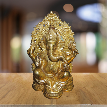 Brass Ganesh Ji Statue