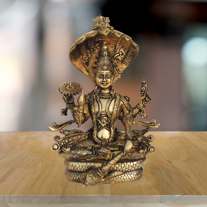 Brass Vishnu Statue