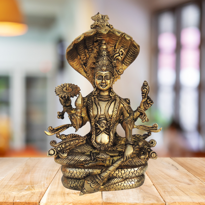 Brass Vishnu Statue