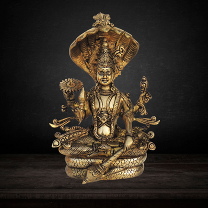 Brass Vishnu Statue