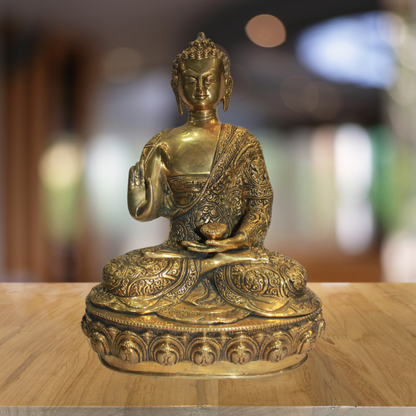 Brass Budha Statue