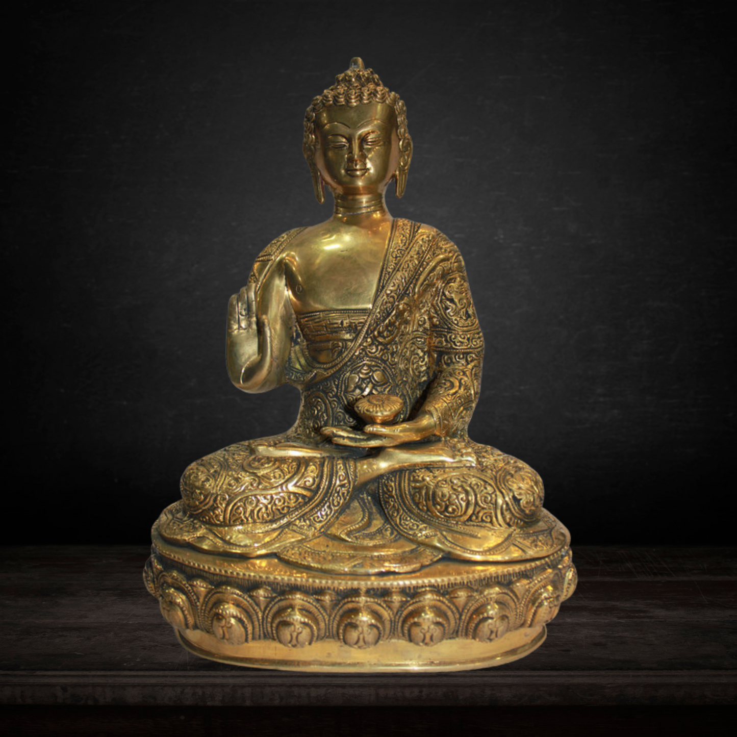 Brass Budha Statue