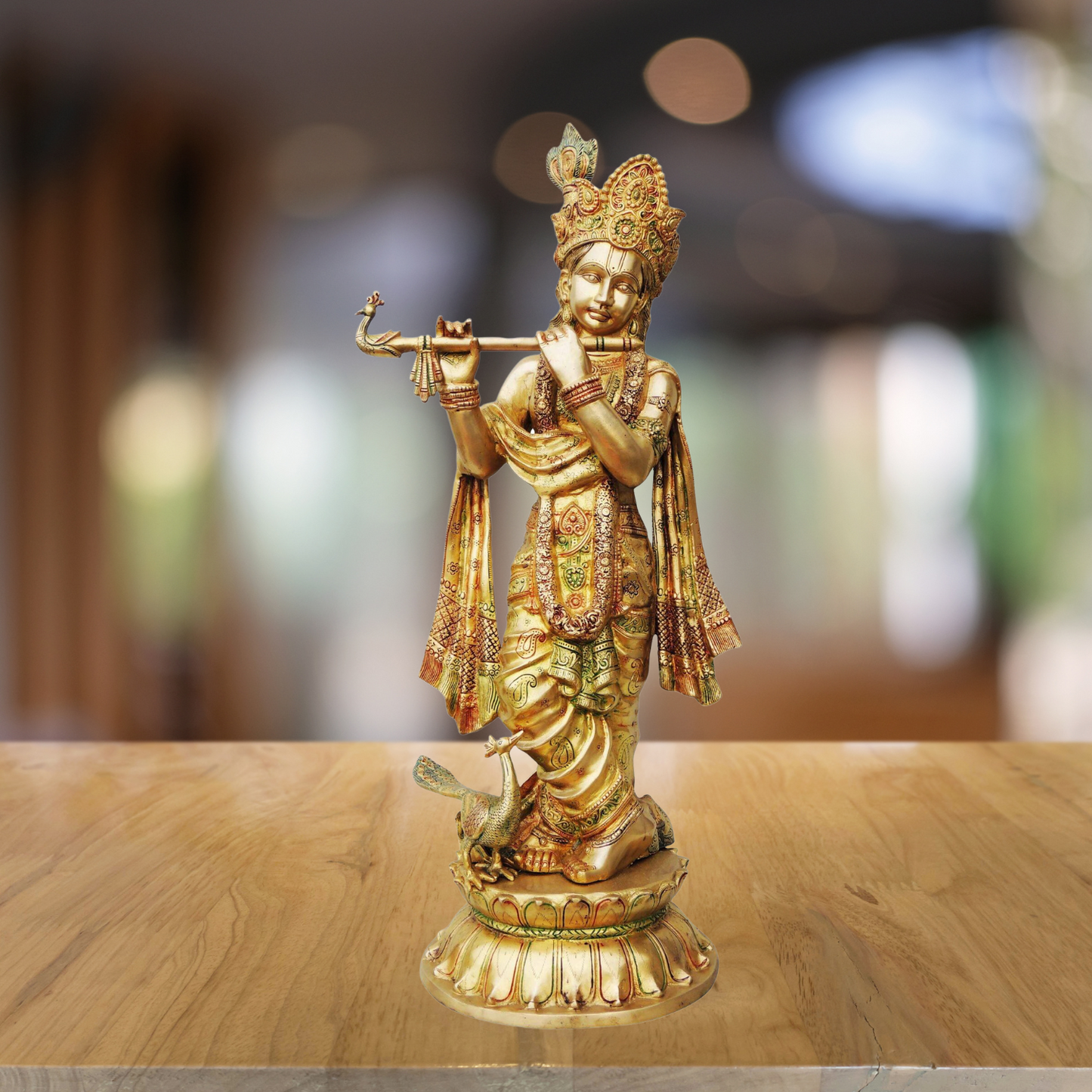 Brass Krishan Idol