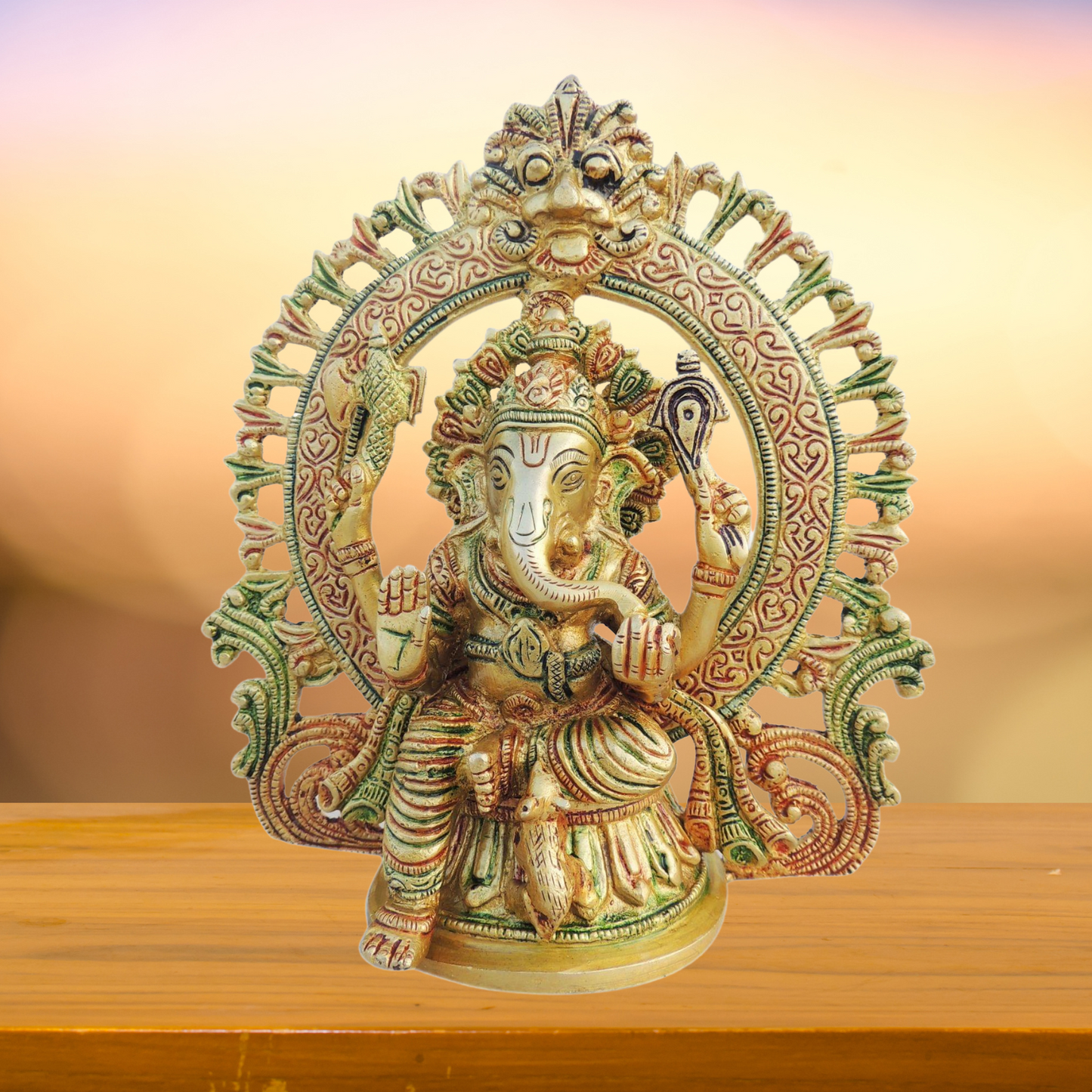 Brass Ganesh Ji Statue