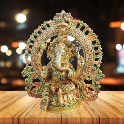 Brass Ganesh Ji Statue