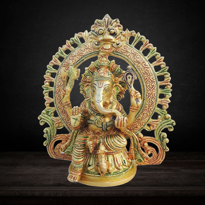 Brass Ganesh Ji Statue