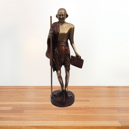 Brass Gandhi Ji Idol Statue