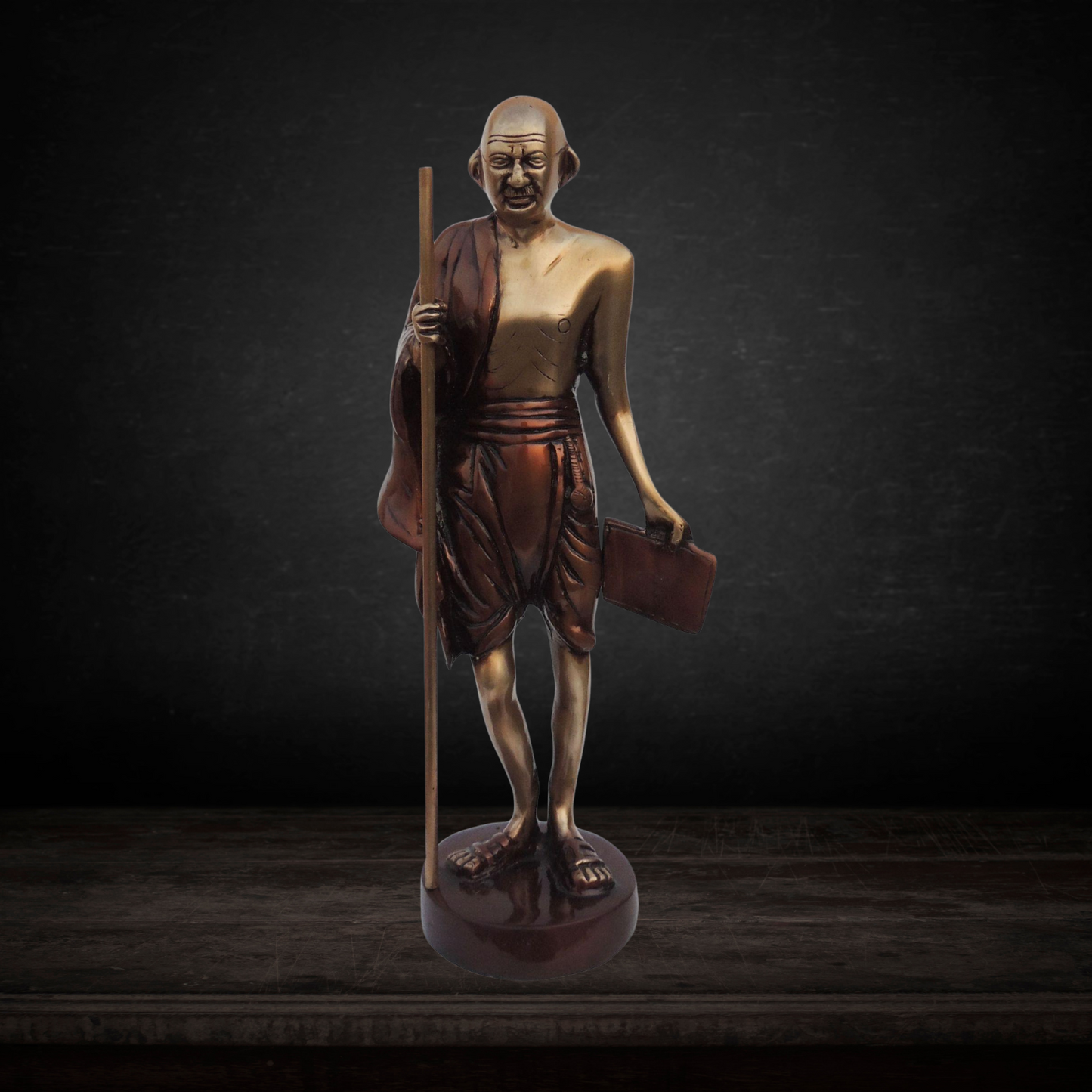 Brass Gandhi Ji Idol Statue