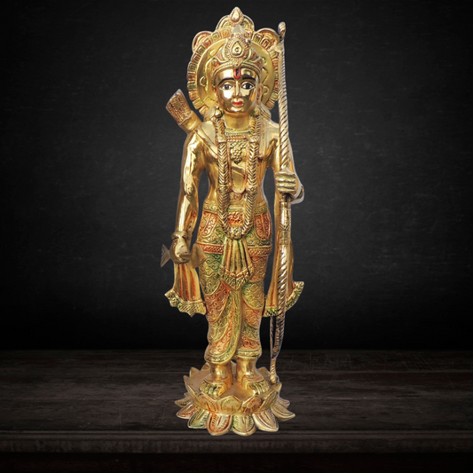 Brass Laxman Ji Idol Statue