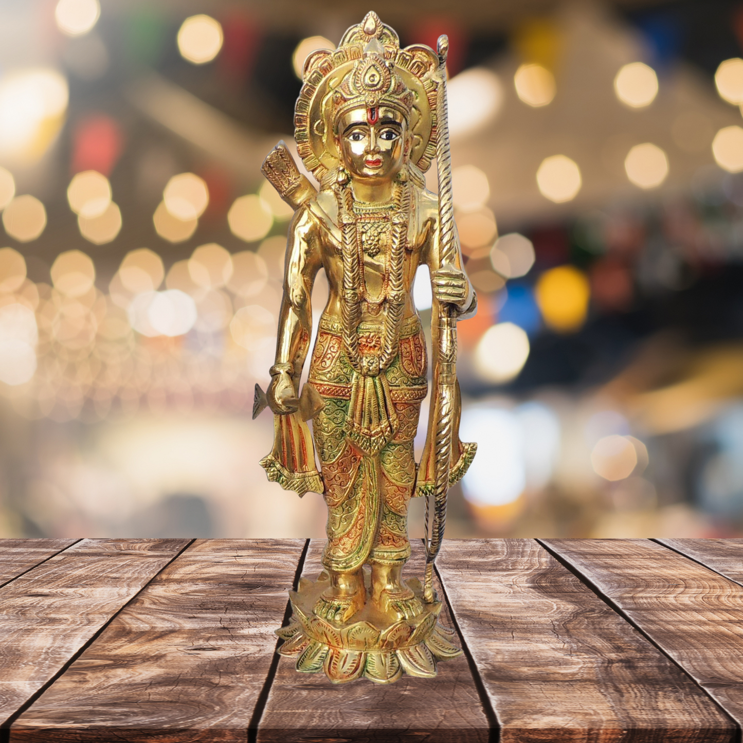 Brass Laxman Ji Idol Statue