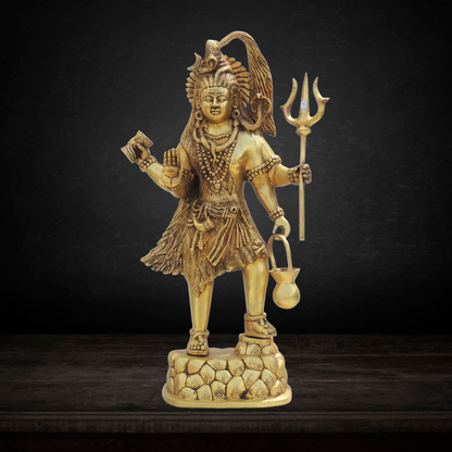 Brass Shiv ji Idol Statue