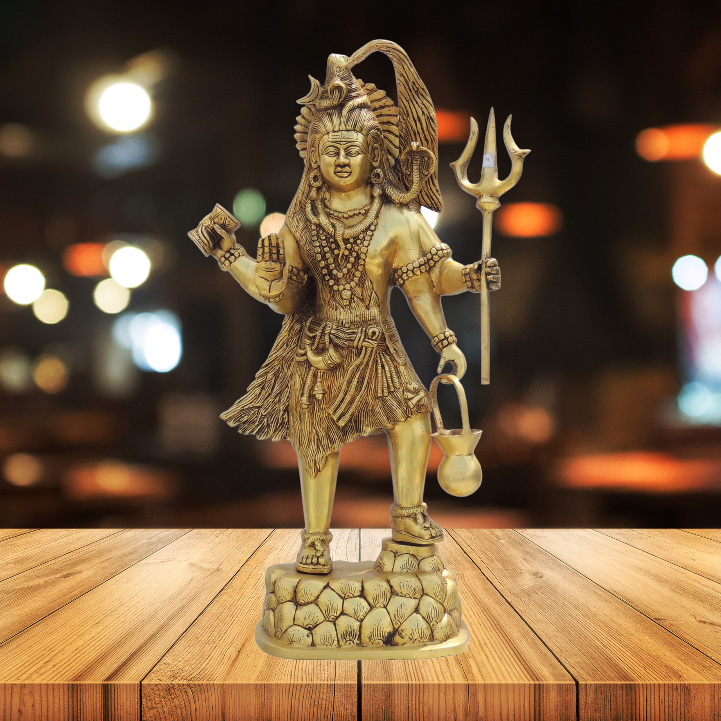 Brass Shiv ji Idol Statue