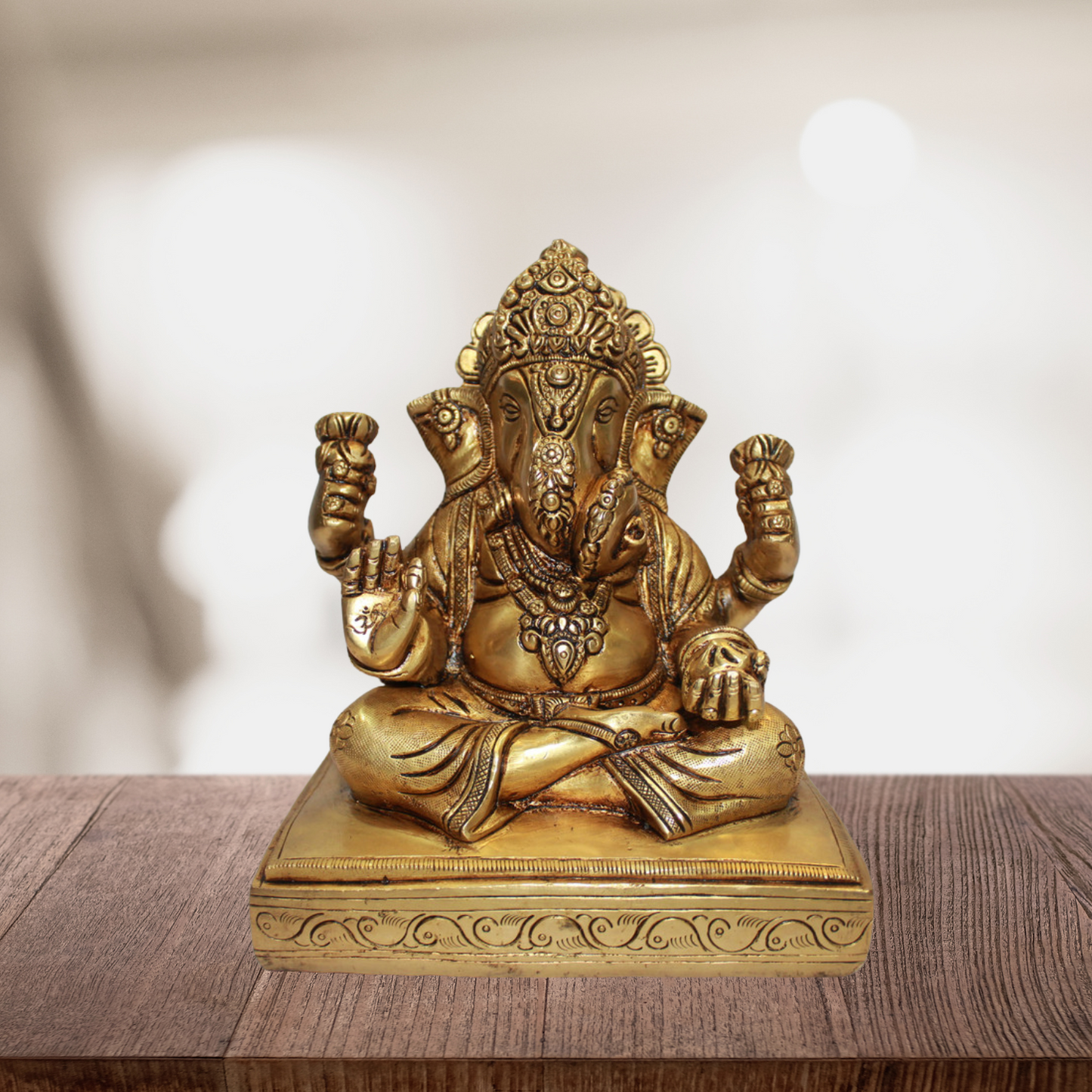 Brass Ganesh Ji Statue