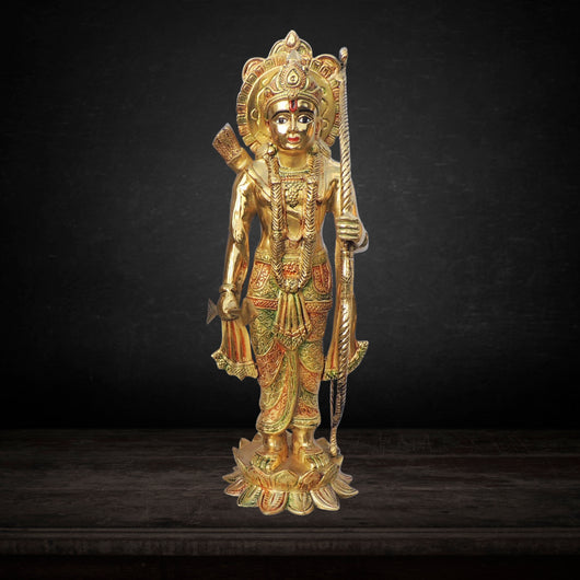 Brass Ram Ji Statue Idol