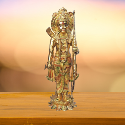 Brass Ram Ji Statue Idol