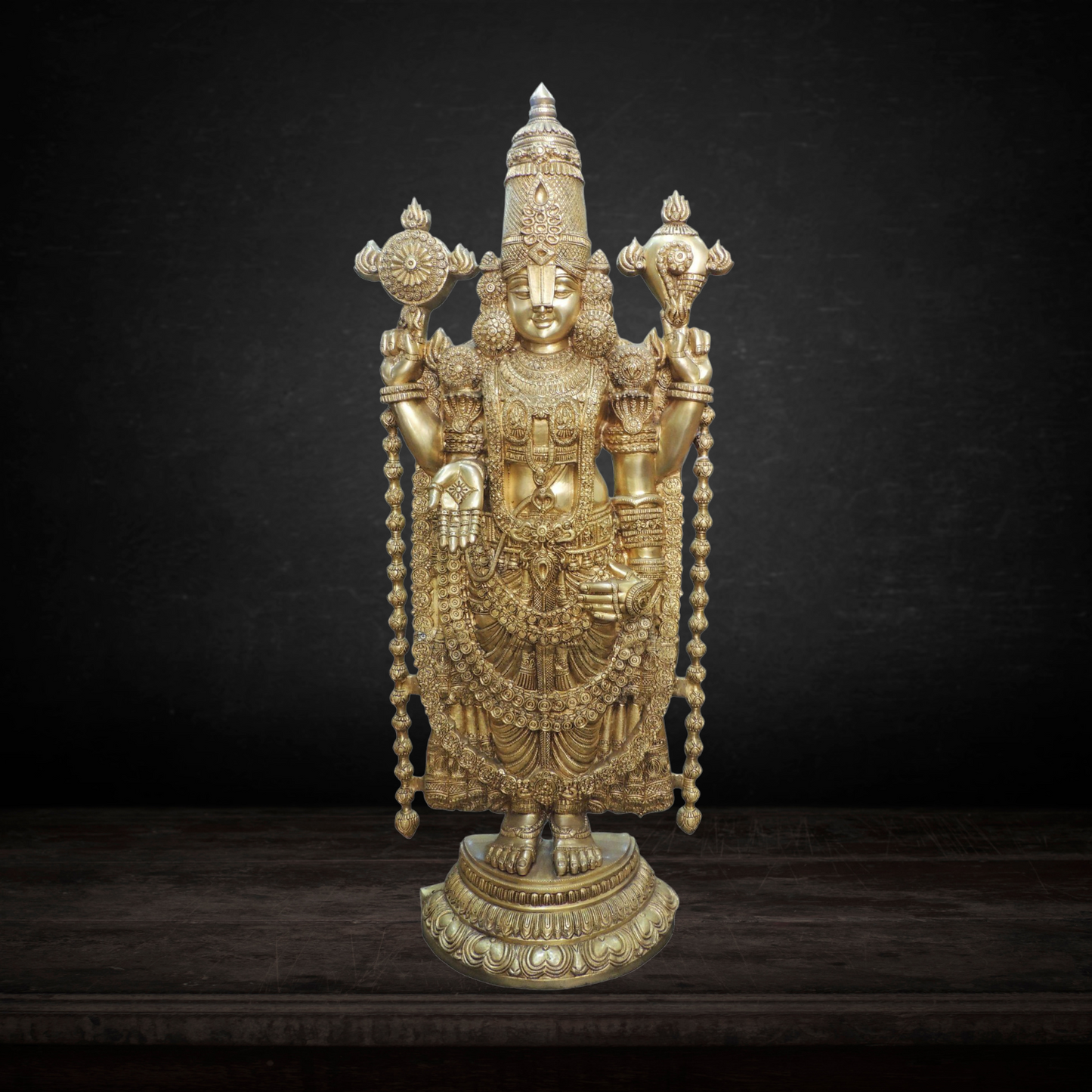 Brass Tirupati Bala Ji God Idol Statue