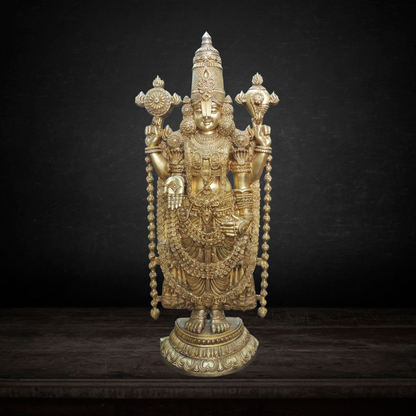 Brass Tirupati Bala Ji God Idol Statue