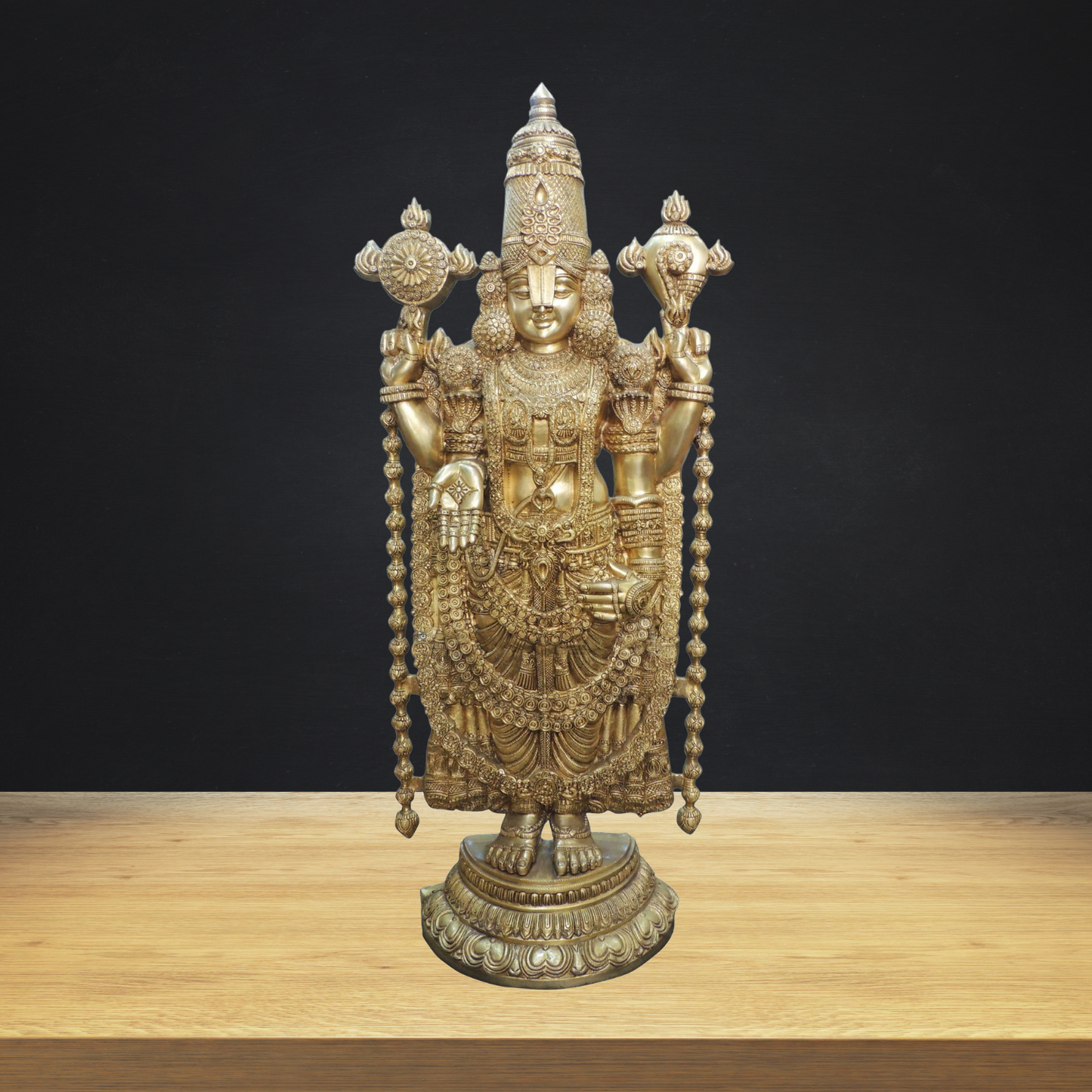 Brass Tirupati Bala Ji God Idol Statue