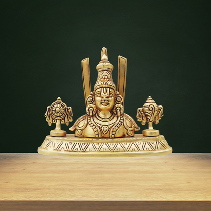 Brass Showpiece Tirupati Bala Ji Statue