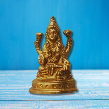 Brass Laxmi Ji God Idol Statue