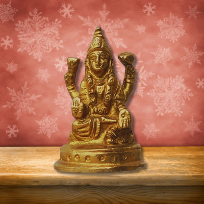 Brass Laxmi Ji God Idol Statue