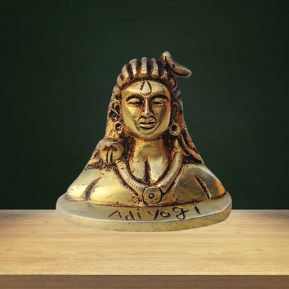 Brass Aadiyogi Statue