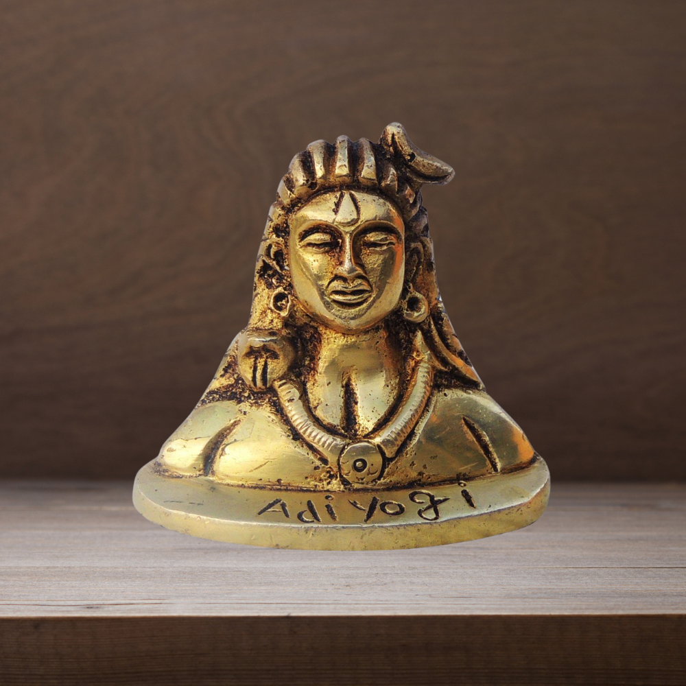 Brass Aadiyogi Statue