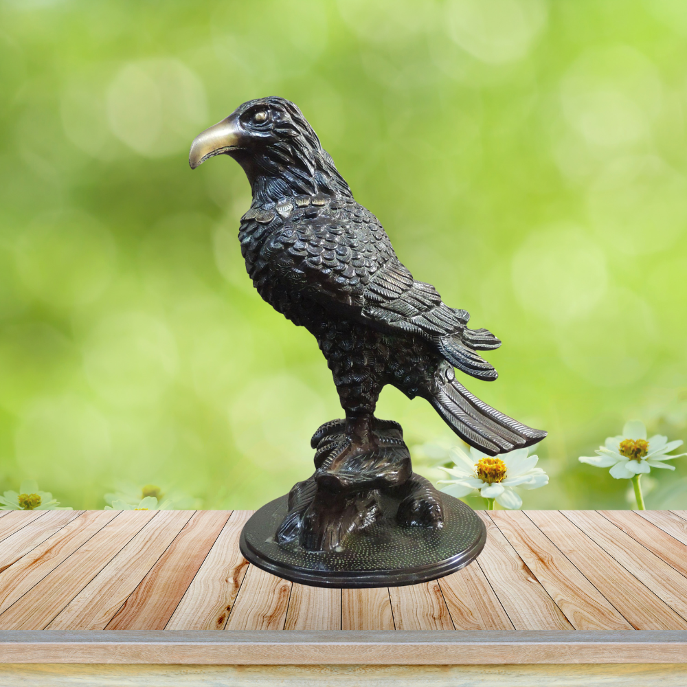 Brass Antique Eagle Statue