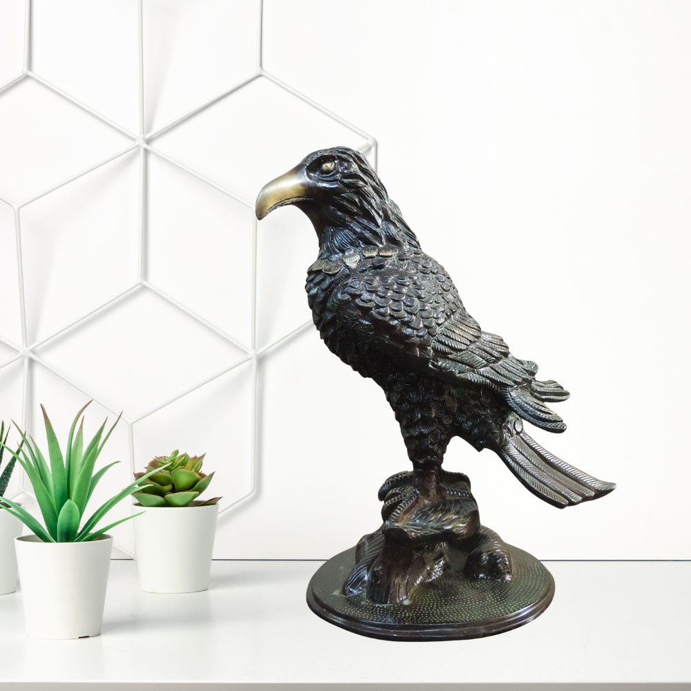 Brass Antique Eagle Statue