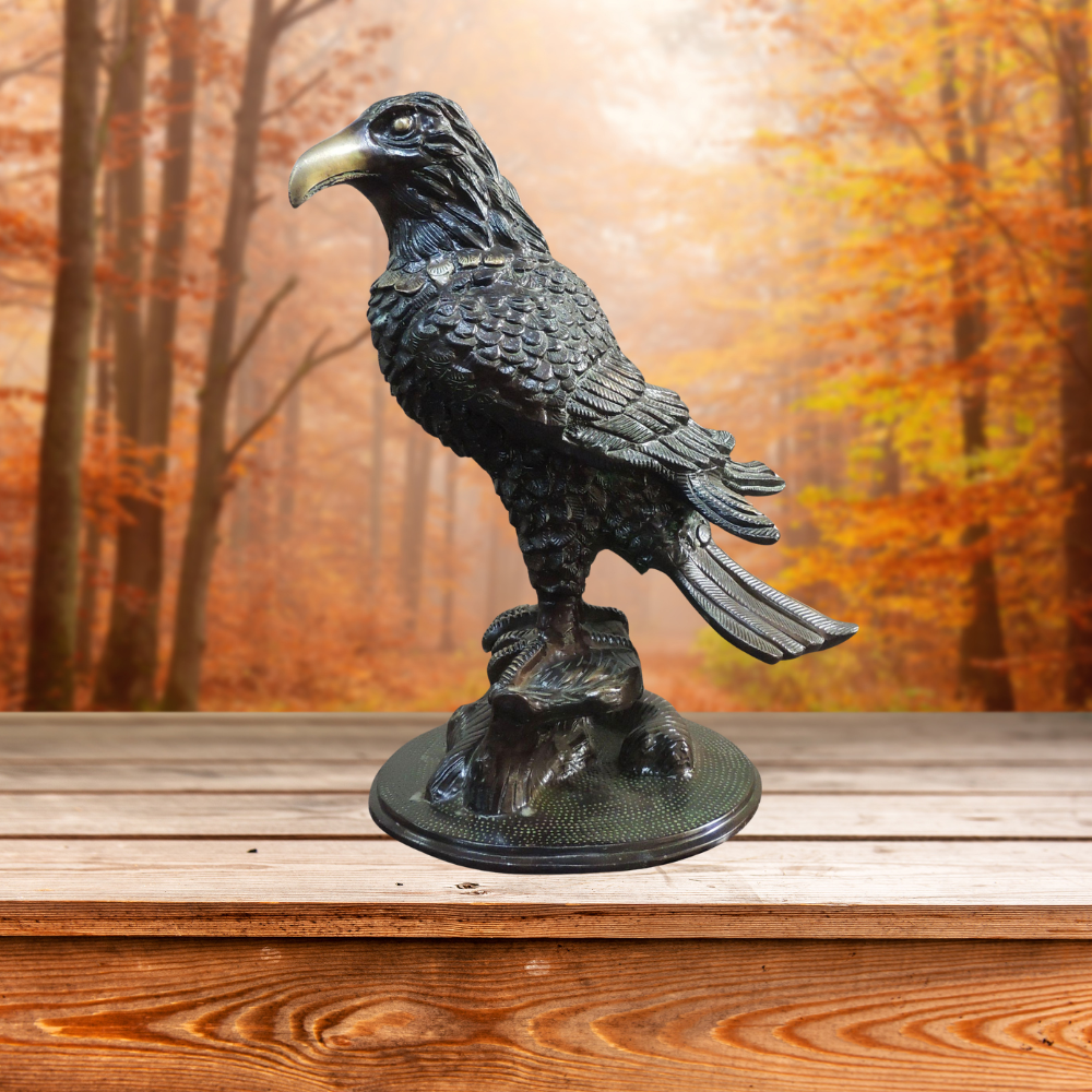 Brass Antique Eagle Statue