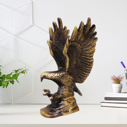 Brass Antique Showpiece Eagle Statue