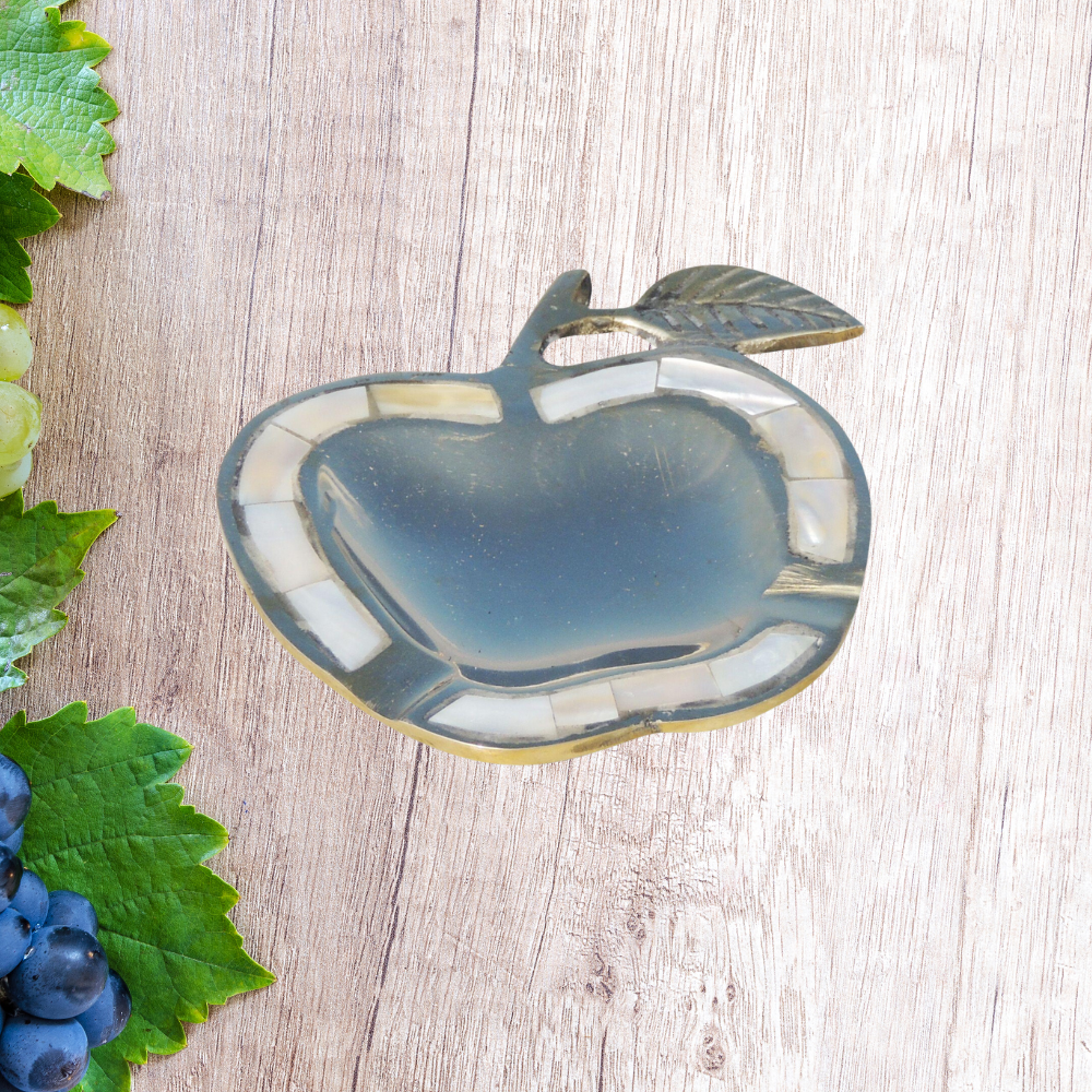 Brass Apple Shape Ashtray | Ash Tray