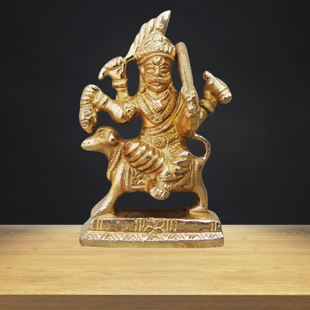 Brass Behro Baba Statue