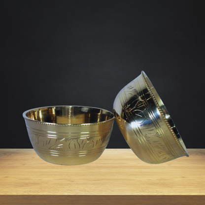 Brass Bowl Katori Set of 2