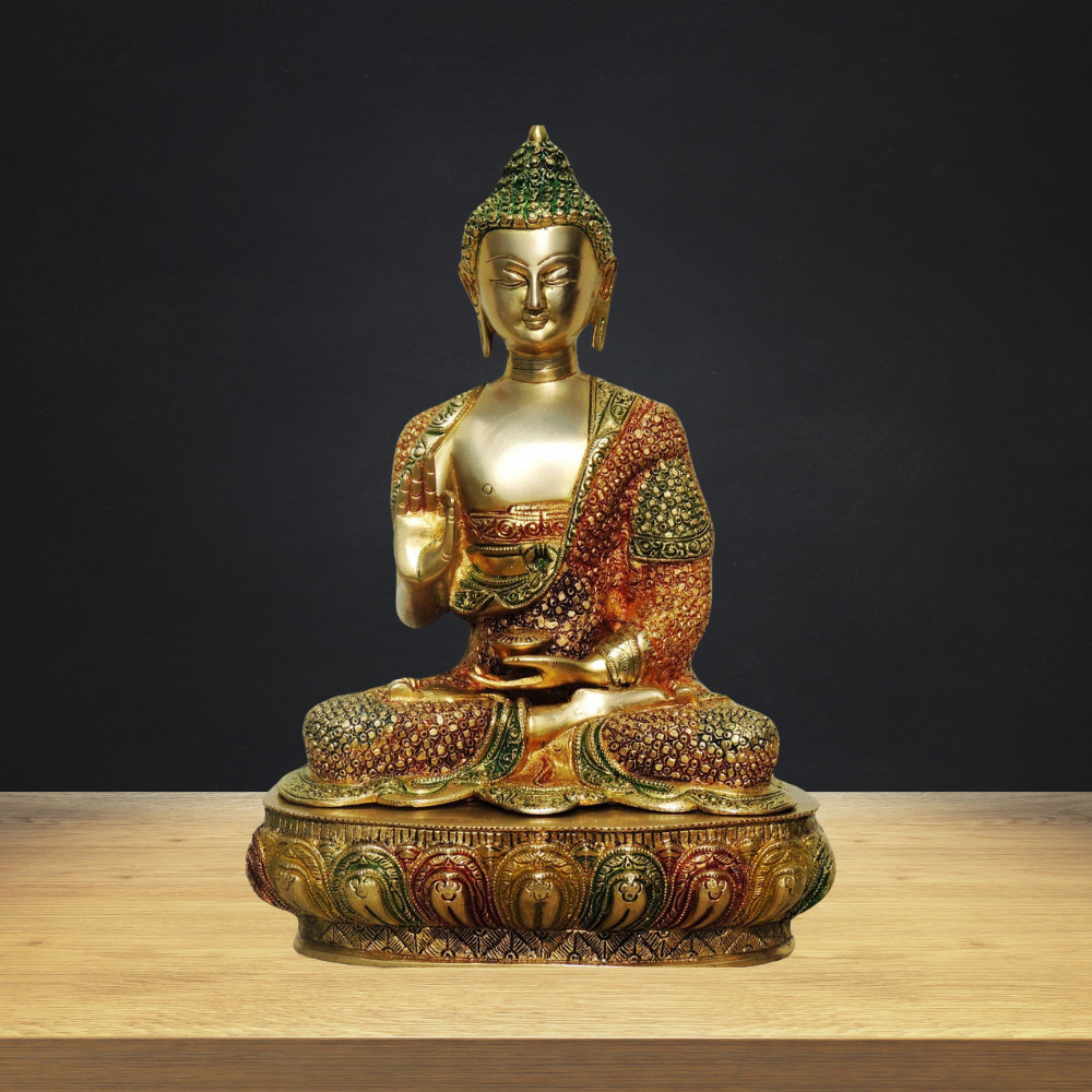 Brass Buddha Big Statue