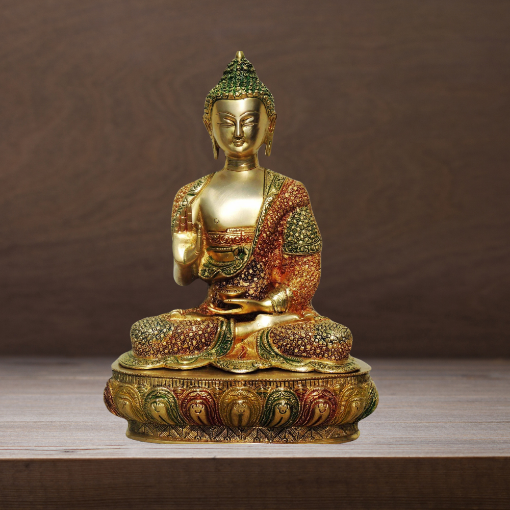 Brass Buddha Big Statue