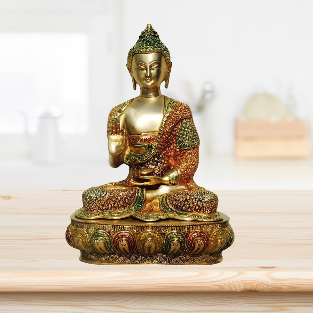 Brass Buddha Big Statue