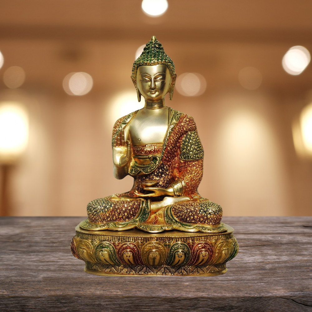 Brass Buddha Big Statue