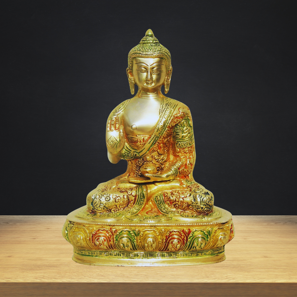 Brass Buddha Big Statue