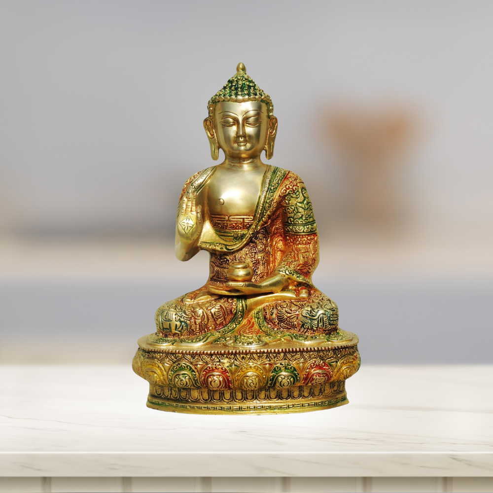 Brass Buddha Big Statue