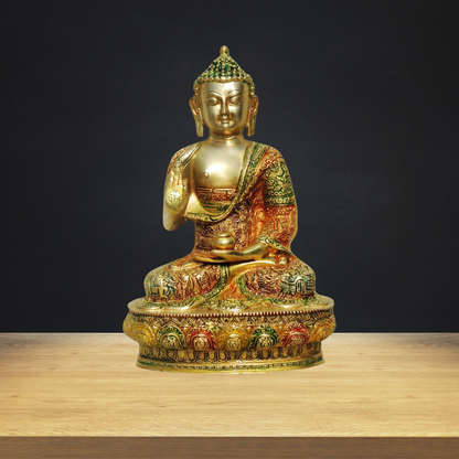 Brass Buddha Big Statue