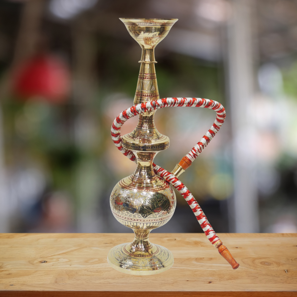 Brass Hookah | Hukka Fancy