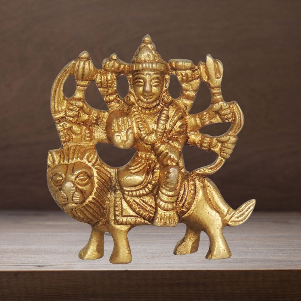 Brass Durga Devi Idol