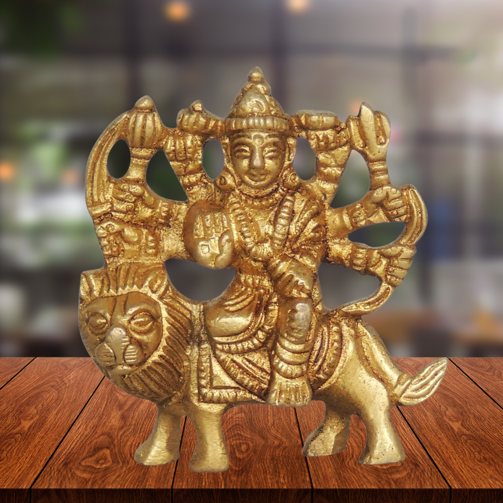 Brass Durga Devi Idol