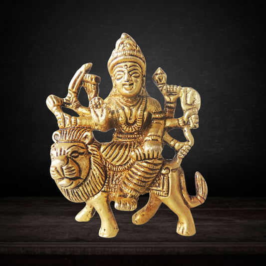 Brass Durga Devi Idol