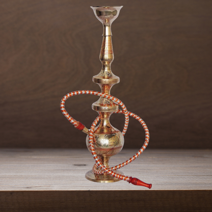 Brass Hookah Hukka Fancy In Brass