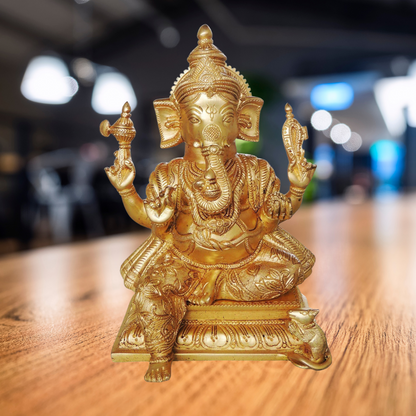 Brass Ganesh Ji Big Statue