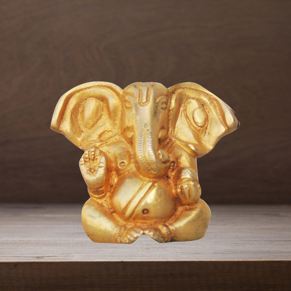 Brass Ganesh Ji God Idol Statue